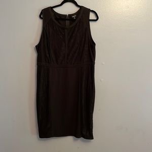 Torrid lace trim sheath LBD